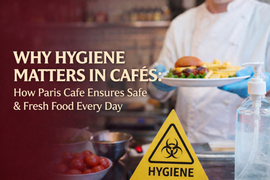 Why Hygiene Matters in Cafés: How Paris Cafe Ensures Safe & Fresh Food Every Day